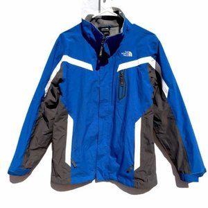North Face XL 18/20 ski jacket shell coat blue
